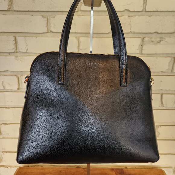 Euc Kate Spade Robinson Street Black Leather Shoulder Bag Purse C - Picture 6 of 13